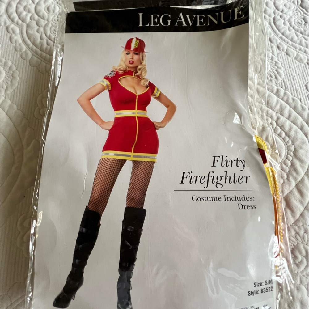 Flirty Firefighter Women’s Halloween Costume